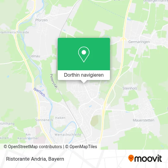 Ristorante Andria Karte
