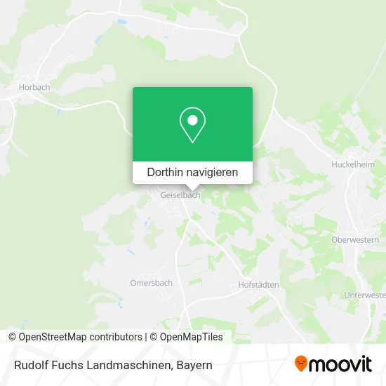 Rudolf Fuchs Landmaschinen Karte