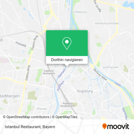 Istanbul Restaurant Karte