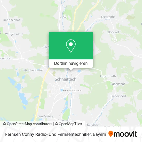 Fernseh Conny Radio- Und Fernsehtechniker Karte
