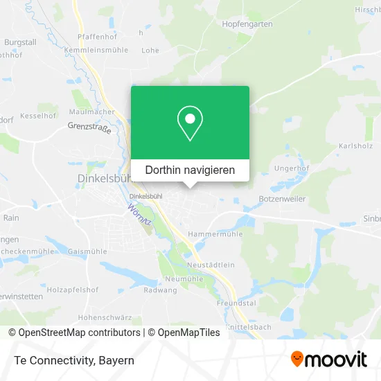 Te Connectivity Karte