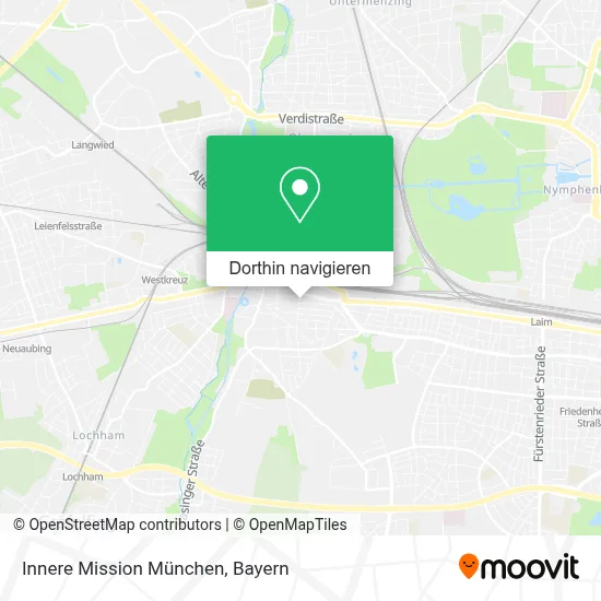 Innere Mission München Karte