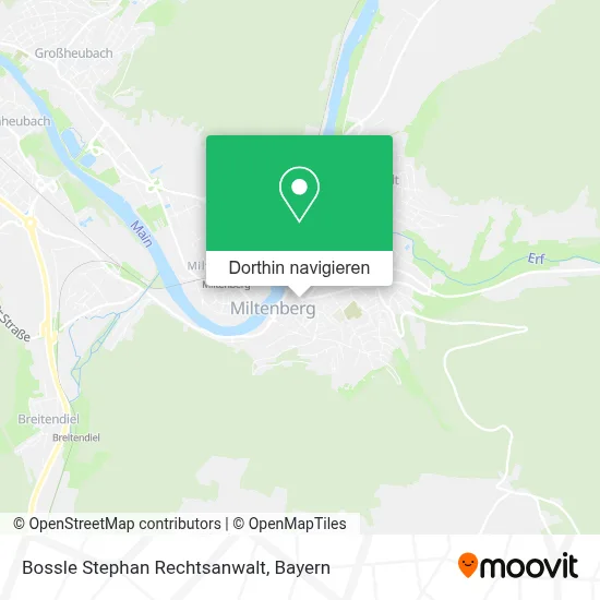 Bossle Stephan Rechtsanwalt Karte
