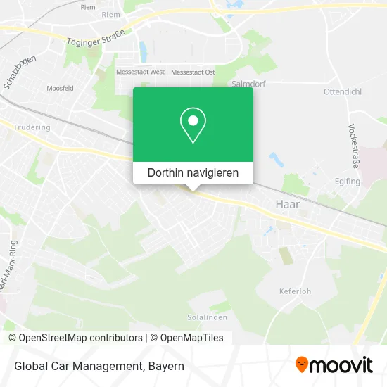 Global Car Management Karte