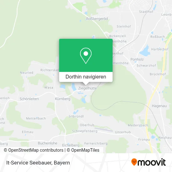 It-Service Seebauer Karte