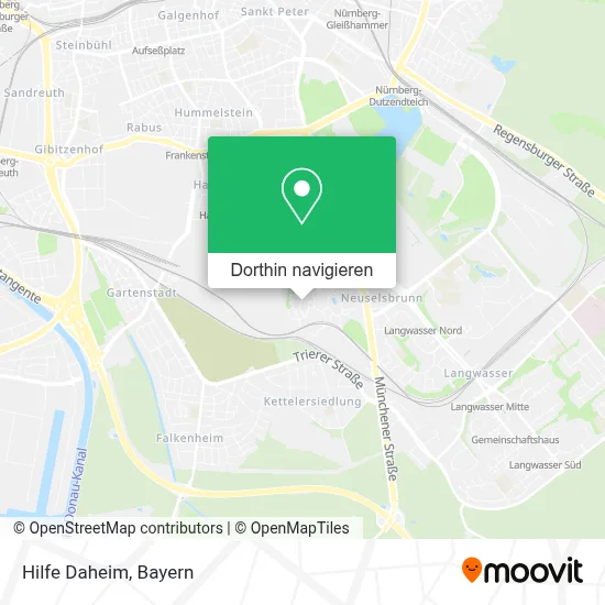 Hilfe Daheim Karte