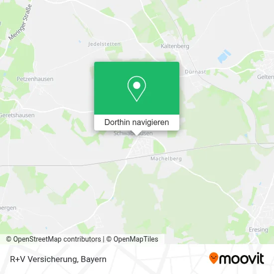 R+V Versicherung Karte