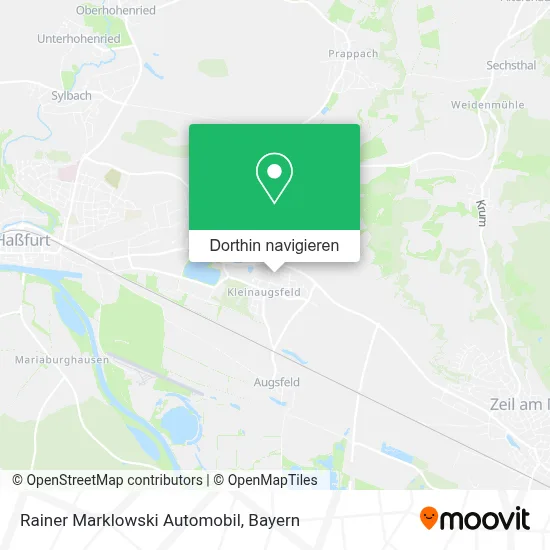 Rainer Marklowski Automobil Karte
