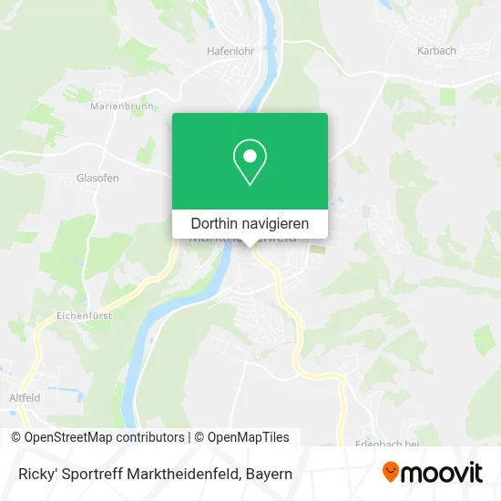 Ricky' Sportreff Marktheidenfeld Karte
