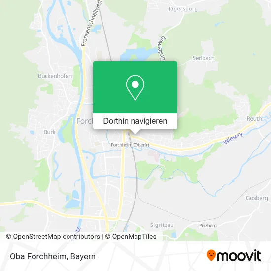 Oba Forchheim Karte