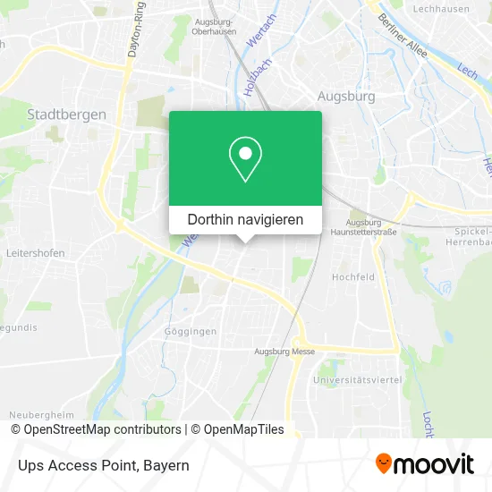 Ups Access Point Karte
