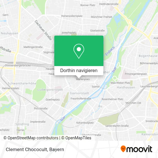 Clement Chococult Karte