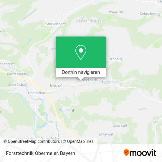 Forsttechnik Obermeier Karte