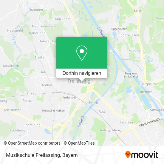 Musikschule Freilassing Karte