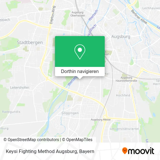 Keysi Fighting Method Augsburg Karte