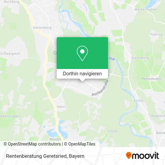 Rentenberatung Geretsried Karte