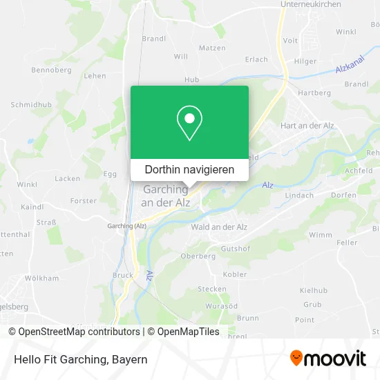 Hello Fit Garching Karte