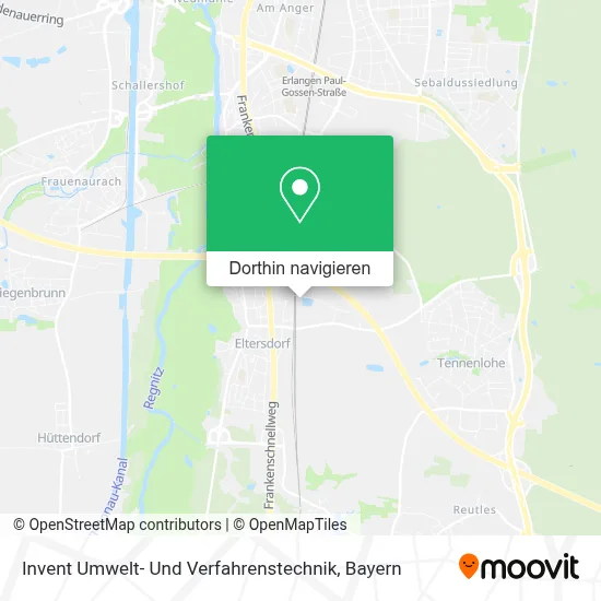 Invent Umwelt- Und Verfahrenstechnik Karte