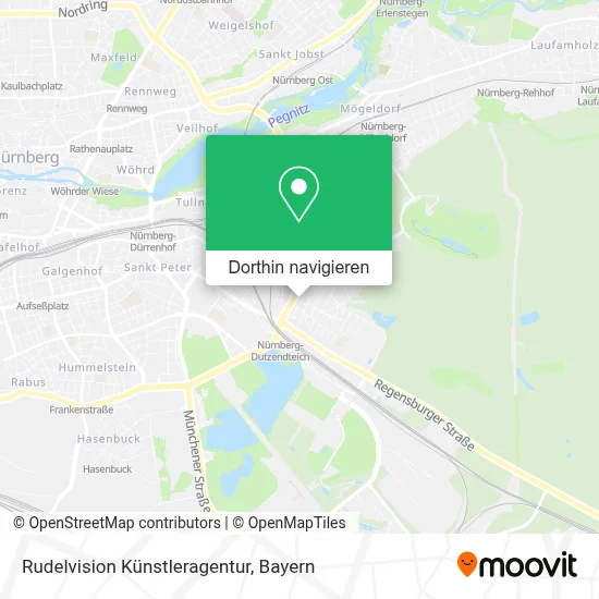Rudelvision Künstleragentur Karte