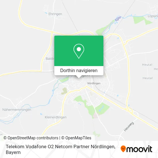 Telekom Vodafone O2 Netcom Partner Nördlingen Karte