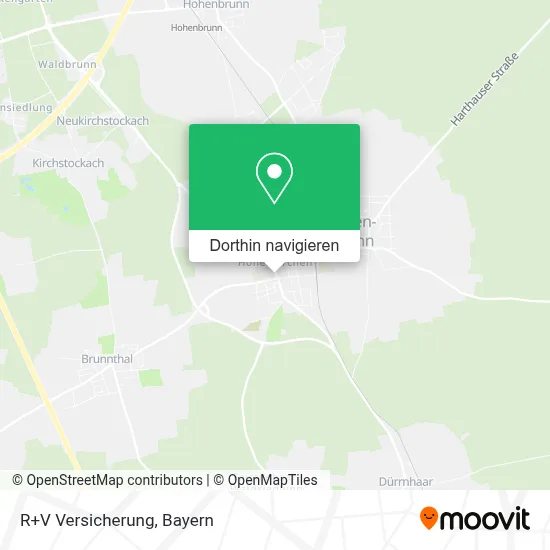 R+V Versicherung Karte