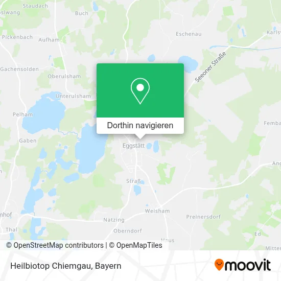 Heilbiotop Chiemgau Karte