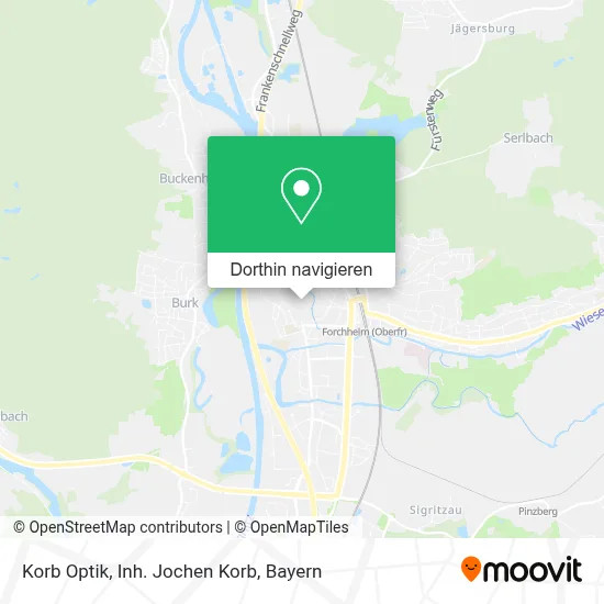 Korb Optik, Inh. Jochen Korb Karte