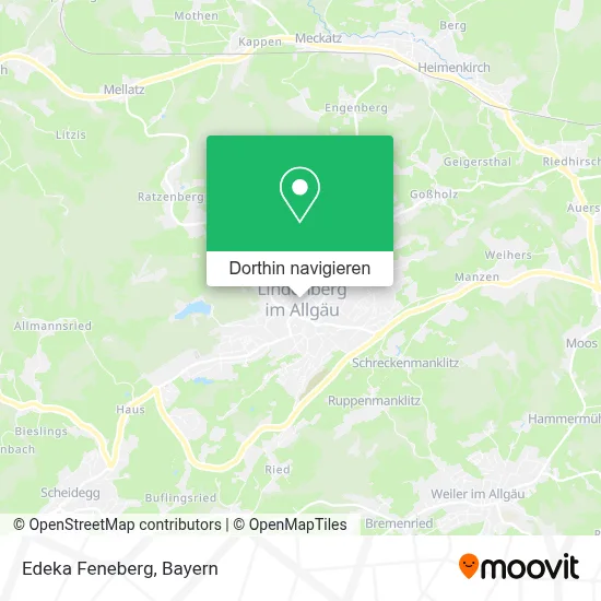 Edeka Feneberg Karte