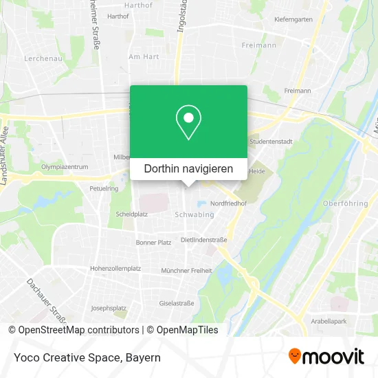 Yoco Creative Space Karte