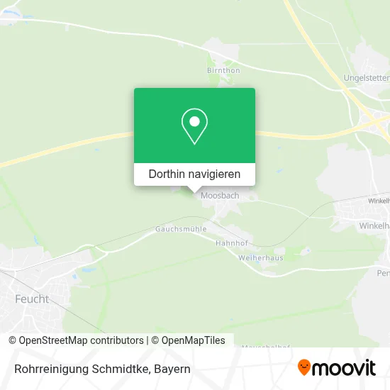 Rohrreinigung Schmidtke Karte