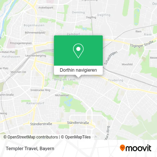 Templer Travel Karte