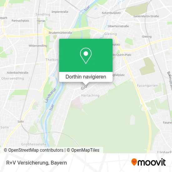 R+V Versicherung Karte
