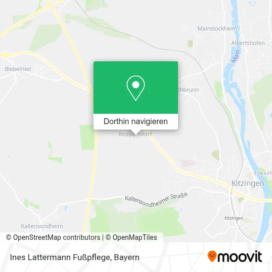 Ines Lattermann Fußpflege Karte