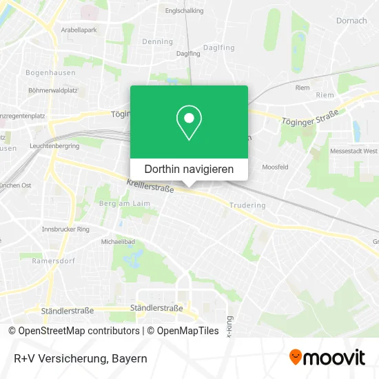 R+V Versicherung Karte