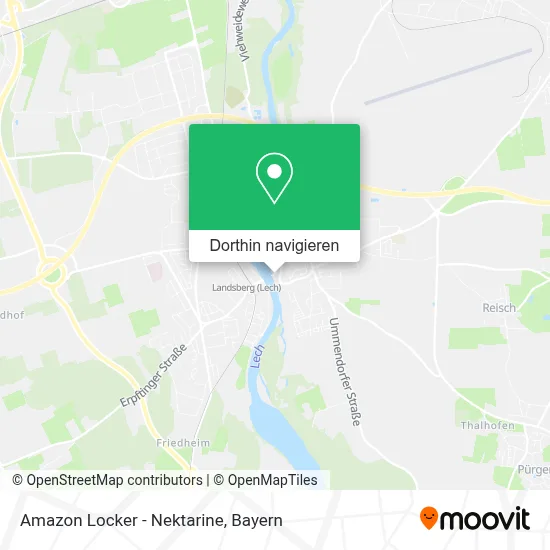 Amazon Locker - Nektarine Karte