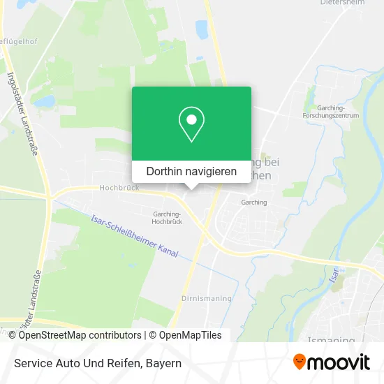 Service Auto Und Reifen Karte