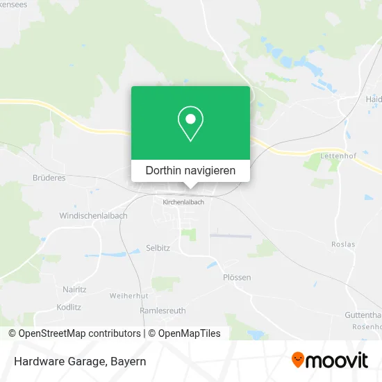 Hardware Garage Karte