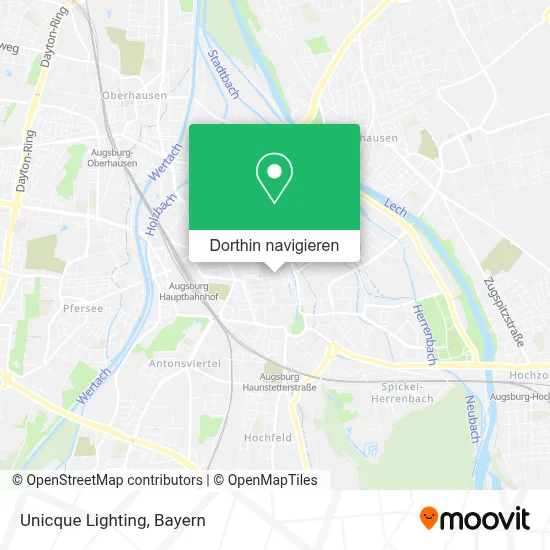Unicque Lighting Karte