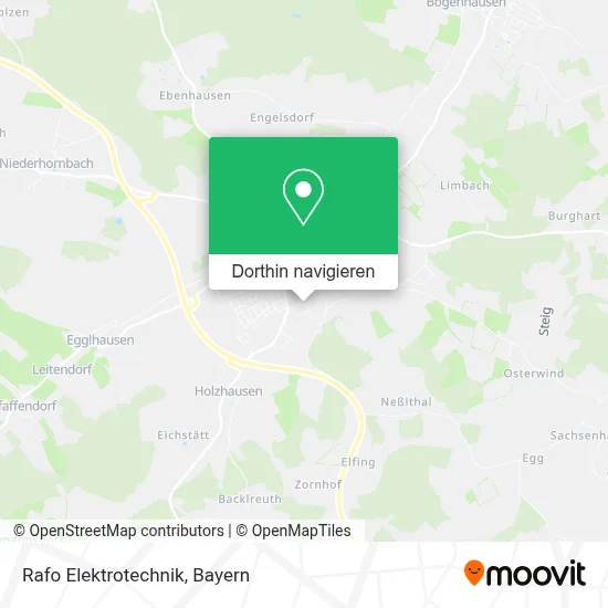 Rafo Elektrotechnik Karte