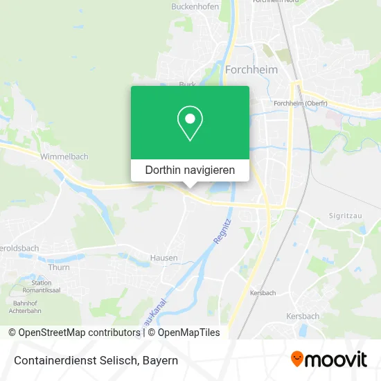 Containerdienst Selisch Karte