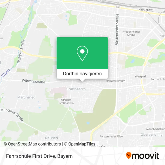 Fahrschule First Drive Karte