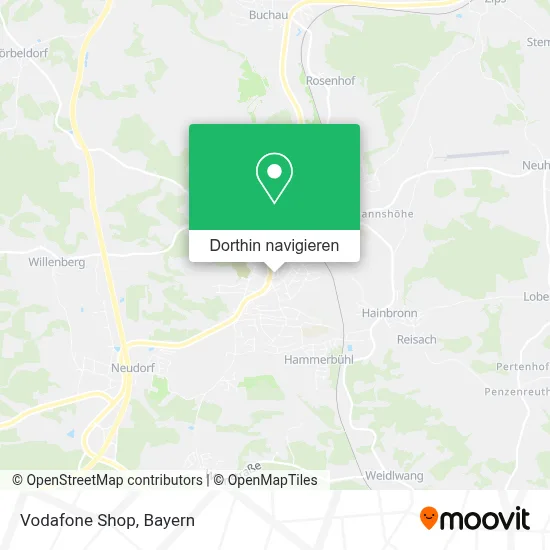 Vodafone Shop Karte