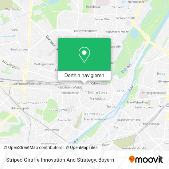 Striped Giraffe Innovation And Strategy Karte