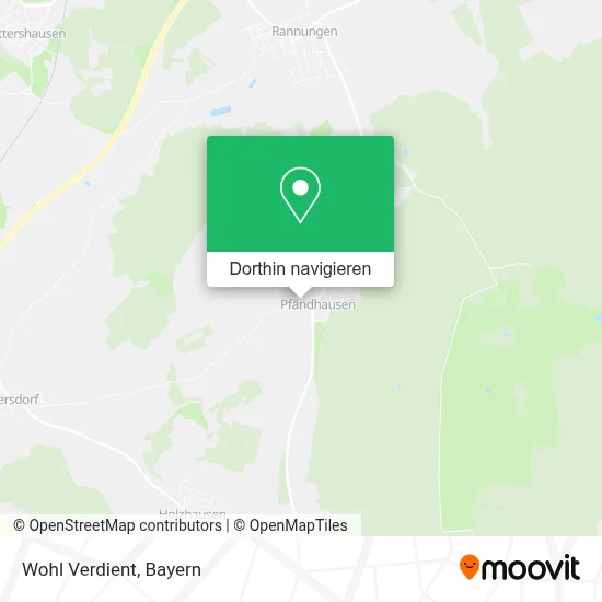 Wohl Verdient Karte