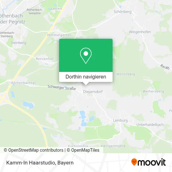 Kamm-In Haarstudio Karte