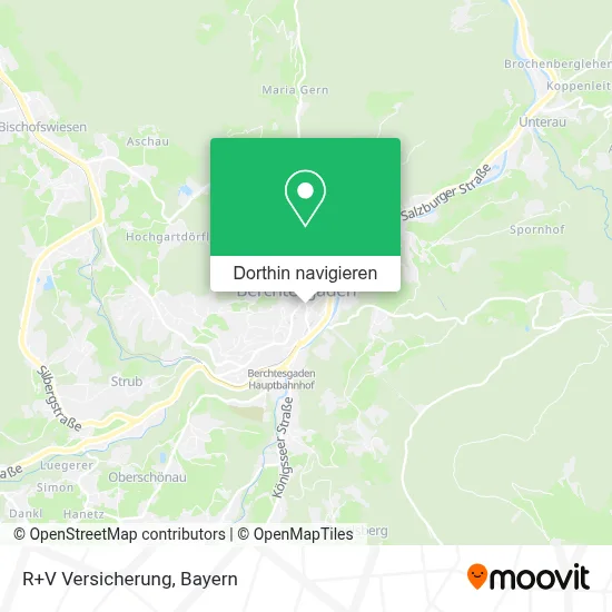 R+V Versicherung Karte