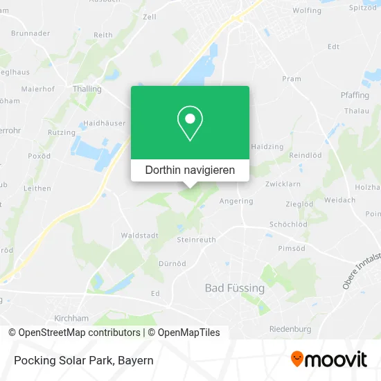 Pocking Solar Park Karte