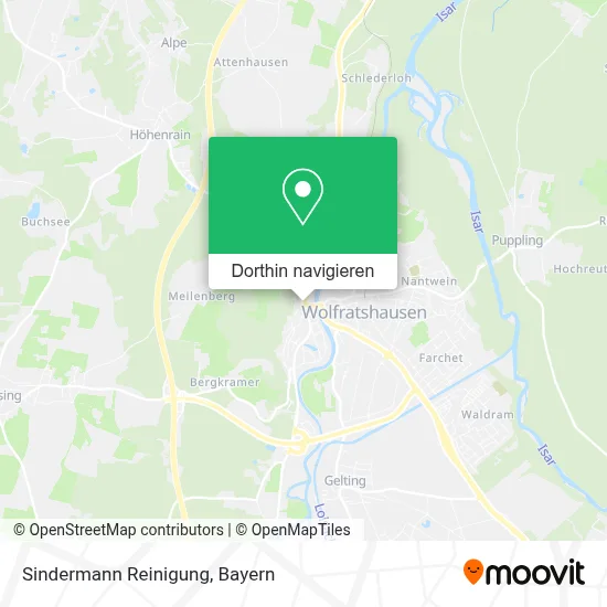 Sindermann Reinigung Karte