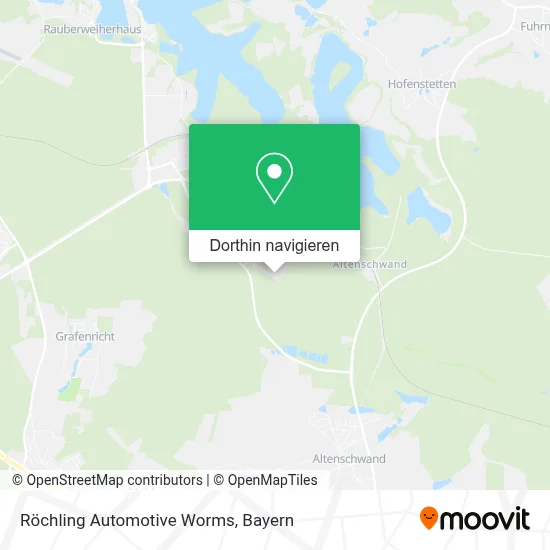 Röchling Automotive Worms Karte