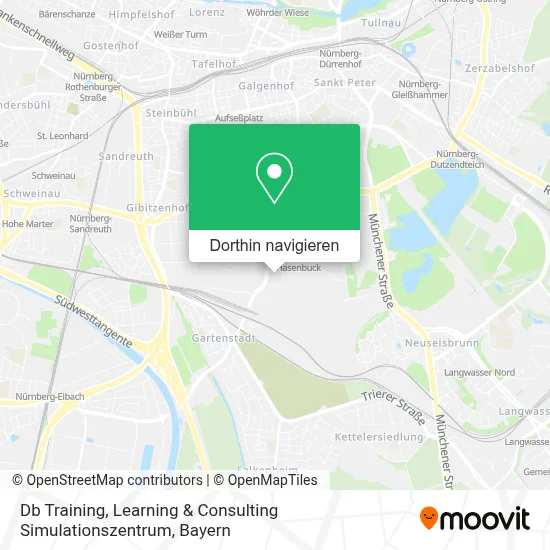 Db Training, Learning & Consulting Simulationszentrum Karte